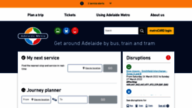 What Adelaidemetro.com.au website looked like in 2022 (1 year ago)