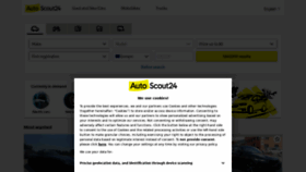 What Auto-scout-24.ch website looked like in 2022 (4 years ago)