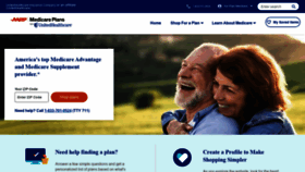 What Aarpmedicareplans.com website looked like in 2022 (1 year ago)