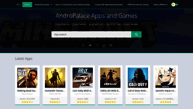 What Andropalace.org website looked like in 2022 (1 year ago)