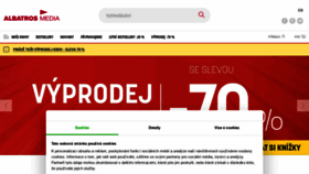 What Albatrosmedia.cz website looked like in 2022 (1 year ago)