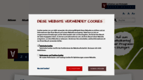 What Anderezeiten.de website looked like in 2022 (1 year ago)
