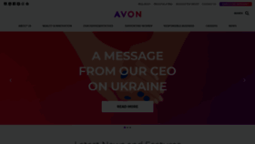 What Avonworldwide.com website looked like in 2022 (1 year ago)