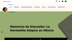 What Anmm.org.mx website looked like in 2022 (1 year ago)