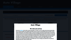 What Autovillage.co.uk website looked like in 2022 (1 year ago)