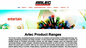 What Arlec.com.au website looked like in 2022 (1 year ago)