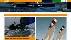 What Afloat.ie website looked like in 2022 (1 year ago)