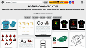 What All-free-download.com website looked like in 2022 (1 year ago)