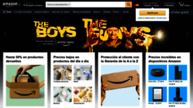 What Amazon.es website looked like in 2022 (1 year ago)