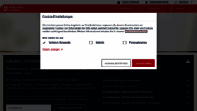 What Arbeitsagentur.de website looked like in 2022 (1 year ago)