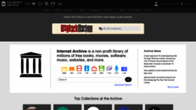 What Archive.org website looked like in 2022 (1 year ago)