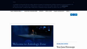 What Astrologyzone.com website looked like in 2022 (1 year ago)