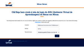 What Ava.mg.senac.br website looked like in 2022 (1 year ago)