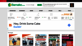 What Abamako.com website looked like in 2022 (1 year ago)