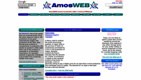 What Amosweb.com website looked like in 2022 (1 year ago)