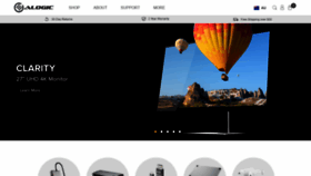 What Alogic.co website looked like in 2022 (4 years ago)