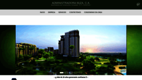 What Admibiza.com website looked like in 2022 (1 year ago)