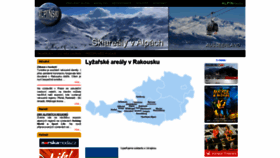 What Alpinski.cz website looked like in 2022 (1 year ago)