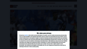 What Arsenal-mania.com website looked like in 2022 (1 year ago)