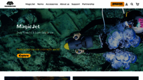 What Aquarobotman.com website looked like in 2022 (1 year ago)