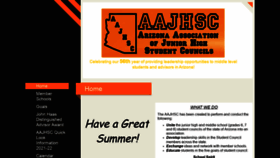 What Aajhsc.org website looked like in 2022 (1 year ago)