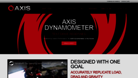 What Axisdyno.com website looked like in 2022 (1 year ago)