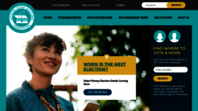 What Azcleanelections.gov website looked like in 2022 (1 year ago)