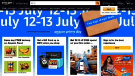 What Amazon.sg website looked like in 2022 (1 year ago)