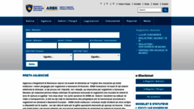 What Arbk.rks-gov.net website looked like in 2022 (1 year ago)