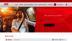 What Avis-int.com website looked like in 2022 (1 year ago)