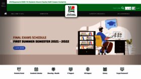 What Afu.ac.ae website looked like in 2022 (1 year ago)