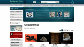 What Antiques-atlas.com website looked like in 2022 (1 year ago)