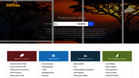 What Ananzi.co.za website looked like in 2022 (1 year ago)