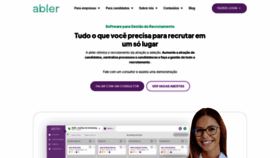 What Abler.com.br website looked like in 2022 (4 years ago)