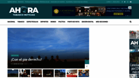 What Ahoranoticias.com.mx website looked like in 2022 (1 year ago)