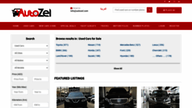 What Autozel.com website looked like in 2022 (1 year ago)
