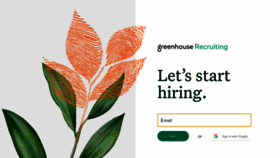 What App3.greenhouse.io website looked like in 2022 (1 year ago)