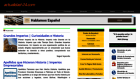 What Actualidad-24.com website looked like in 2022 (1 year ago)