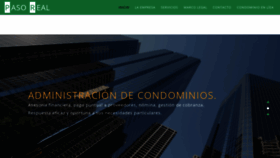 What Administradorapasoreal.com.ve website looked like in 2022 (1 year ago)