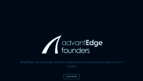 What Advantedge.vc website looked like in 2022 (1 year ago)