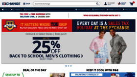 What Aafes.com website looked like in 2022 (1 year ago)