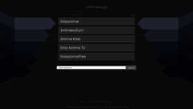 What Animesa.ga website looked like in 2022 (1 year ago)