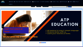 What Atpeducation.com website looked like in 2022 (1 year ago)