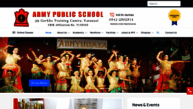 What Apsvaranasi.org website looked like in 2022 (1 year ago)