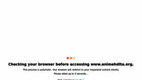 What Animehdita.org website looked like in 2022 (1 year ago)