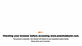 What Asianhobbyist.com website looked like in 2022 (1 year ago)