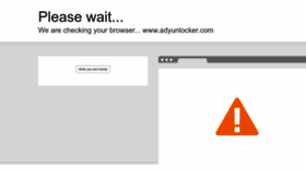 What Adyunlocker.com website looked like in 2022 (1 year ago)