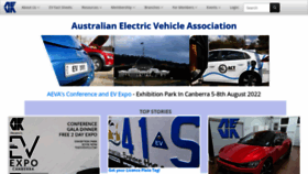 What Aeva.asn.au website looked like in 2022 (3 years ago)