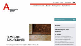 What Ak-berlin.de website looked like in 2022 (1 year ago)