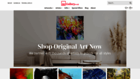 What Artgallery.co.uk website looked like in 2022 (2 years ago)